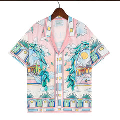 Casablanca Multi Color Printed Shirt #257