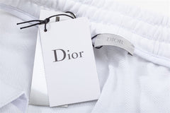 DIOR Classic Letter LOGO Print Shorts Oversize