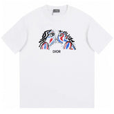 Dior Classic Letter Print T-Shirt Oversize