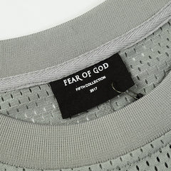 Fear Of God T-Shirt Grey Loose Fit