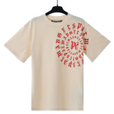 Palm Angels Men's Pink Vertigo Pa Cotton T-Shirt