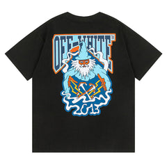 Off White Logo Pattern Print T-Shirts