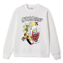 Supreme x Daniel Johnston Crewneck Sweatshirts