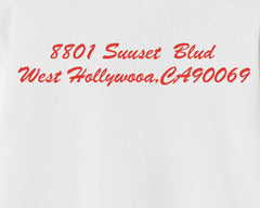 Supreme Hollywood Box Logo Crewneck Sweatshirts