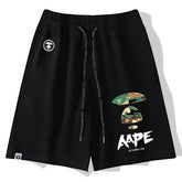Bape Ape Head Pattern Printed Short