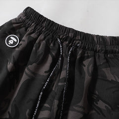 Bape Ape Head Pattern Printed Short