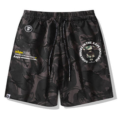 Bape Ape Head Pattern Printed Short