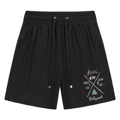 AMIRI Logo Pattern Printed Short