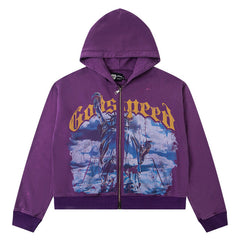 Godspeed Chrome Liberty Zip Hoodies