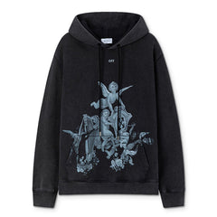 Off-White Baroque Cherub Graphic Hoodie