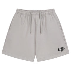 Balenciaga Logo Printed Knit Shorts