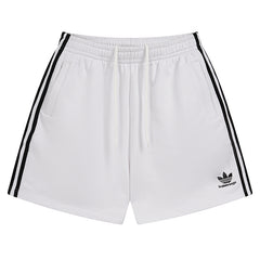 Balenciaga Logo Embroidered Knit Shorts