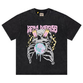 Gallery Dept Skull Pattern Printed T-Shirt