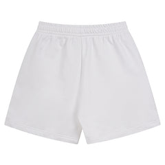 Balenciaga Logo Embroidered Knit Shorts