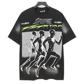 Hellstar Running Pattern T-Shirt