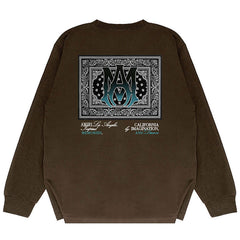 Amiri Cashew Flowers Long Sleeve T-Shirts