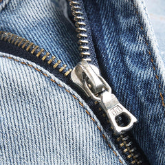 Amiri Logo Denim Shorts #2007