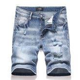 AMIRI Destroyed Denim Shorts #2003