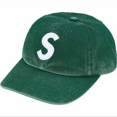 Supreme 25SS Pigment Print S Logo 6-Panel Cap
