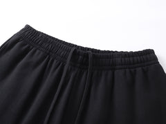 Balenciaga Logo Embroidered Knit Shorts