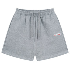 Balenciaga Logo Embroidered Knit Shorts