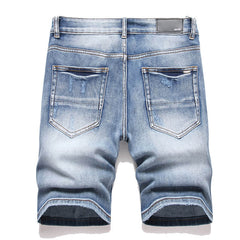 AMIRI Destroyed Denim Shorts #2003