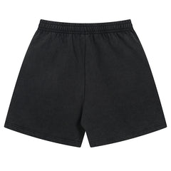 Balenciaga Logo Embroidered Knit Shorts