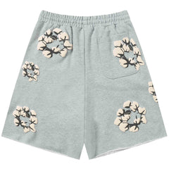 Denim Tears  Cactus Tears Wreath Shorts
