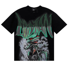 MIXED EMOTION Rhinestone Goblin Tee