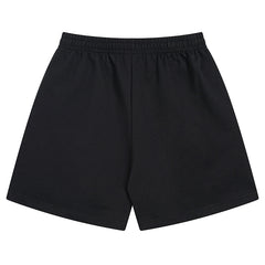 Balenciaga Logo Embroidered Knit Shorts