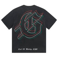 Godspeed Skeletons Pattern Printed T-Shirts #1060