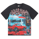Godspeed Gas Station T-Shirts #1031