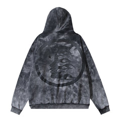 Hellstar Meteor Pattern Printed Hoodie