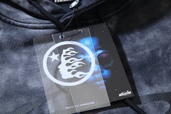 Hellstar Meteor Pattern Printed Hoodie