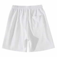 Balenciaga Logo Printed Knit Shorts