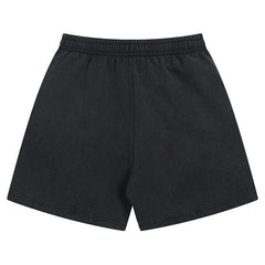 Balenciaga Logo Printed Knit Shorts
