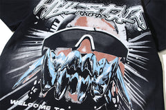 Hellstar Sunglasses Face T-Shirt