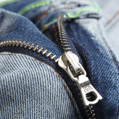 AMIRI Embroidery Logo Denim Shorts #2005