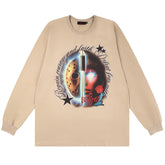 MODP SMKLIFE Letter Printing Sweatshirts