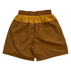 RHUDE Colorblock Embroidered Letters Shorts