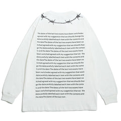 MODP Letter Printing Sweatshirts