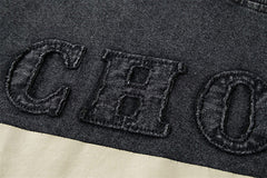 MODP TKPA Street preppy print distressed T-shirt