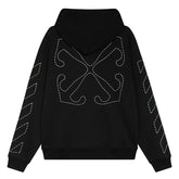 Off-White Paint Arrow Hoodie Oversize