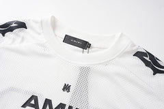AMIRI Logo Mesh Printed T-shirt