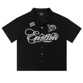 MIXED EMOTION Embroidery Tee