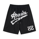 AMIRI Logo Mesh Printed Short