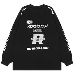 MODP SMKLIFE Letter Printing Sweatshirts