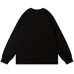 MODP SMKLIFE Letter Printing Sweatshirts