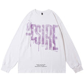 MODP SMKLIFE Letter Printing Sweatshirts