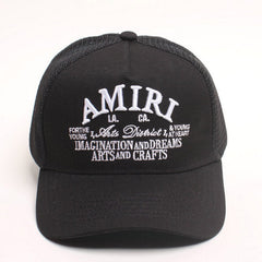 AMIRI Logo Trucker Caps
